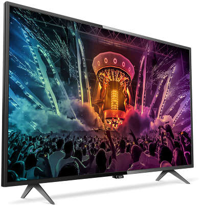 ЖК телевизор 43"/109см Philips 43PUT6101, черный, 4K UHD