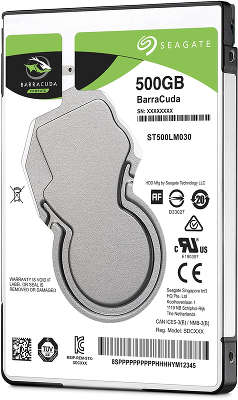 Жесткий диск 2.5" Seagate SATA-III 500Gb ST500LM030 Barracuda (5400rpm) 128Mb