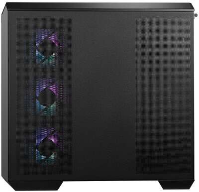 Корпус MiniTower MSI MAG Pano M100R PZ (MATX, USB 3.2 Gen 1, USB Type-C, 4x120mm ARGB Fan, TG) (306-7G24R25-HH9)