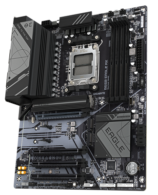 Материнская плата GIGABYTE B650 EAGLE AX, AM5, B650, 4*DDR5, 4*SATA, 3*M.2, 2*USB 3.2, 6*USB 2.0, Type-C, 4*PCIx16, DP+HDMI, ATX