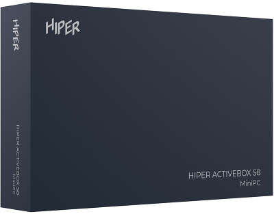 Компьютер Неттоп Hiper AS8 i5 11400 2.6 ГГц/16/512 SSD/WF/BT/без ОС,черный