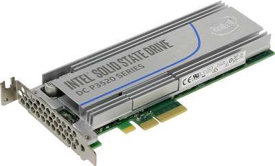 Твердотельный накопитель SSD Intel PCI-E x4 1228Gb SSDPEDMX012T701 DC P3520 PCI-E AIC (add-in-card)