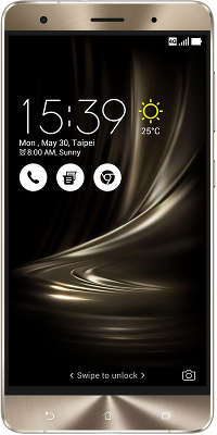 Смартфон ASUS Zenfone 3 Deluxe ZS570KL 64Gb ОЗУ 6Gb, Gold  (ZS570KL-2G008RU)