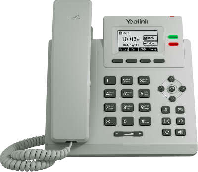 SIP-T31P, цвет светло-серый, 2 аккаунта, PoE