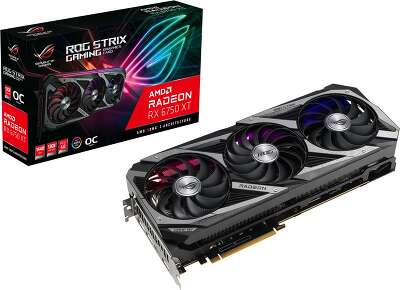 Видеокарта ASUS AMD Radeon RX 6750 XT ROG Strix OC 8Gb DDR6 PCI-E HDMI, 3DP