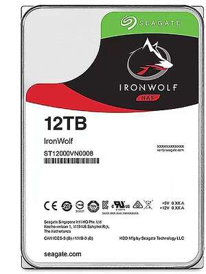 Жесткий диск Seagate IronWolf NAS ST12000VN0008 12TB 3.5