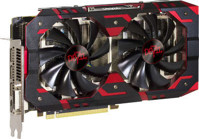 Видеокартаe PCI-E AMD Radeon RX 580 OC Red Devil 8Gb GDDR5 PowerColor [AXRX 580 8GBD5-3DH/OC]