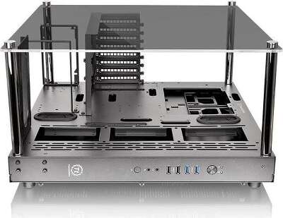 Корпус Thermaltake Core P3 TG, черный, ATX, Без БП (CA-1G4-00M1WN-06)