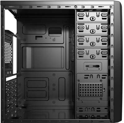 Корпус AeroCool CS-1101, черный, ATX, 500W (4713105956511)