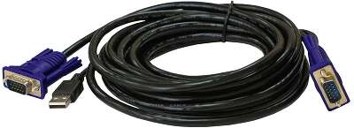 Кабель/ Кабель KVM с разъемами VGA и USB, 3 м
