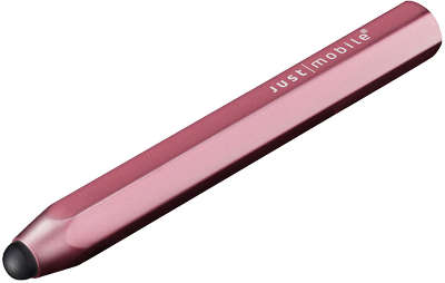 Алюминиевый стилус Just Mobile Swarovsky AP-818PKS для iPad, розовый