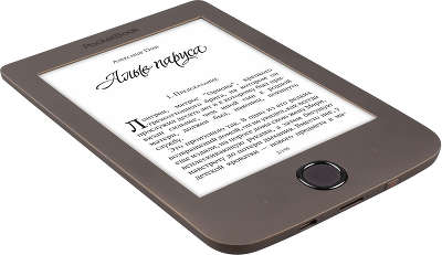 Электронная книга 6" PocketBook 615 Plus, темно-коричневая