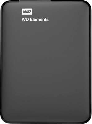 Внешний диск 4 ТБ WD Elements Portable USB 3.0, Black [WDBU6Y0040BBK]