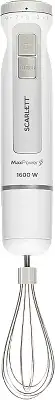 Блендер погружной Scarlett SC-HB42F29 1600Вт белый/серебристый