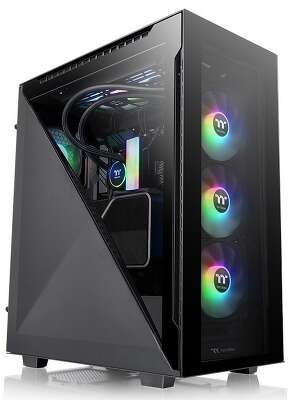 Корпус Thermaltake Divider 500 TG ARGB CA-1T4-00M1WN-01 Black/Win/SPCC/Tempered Glass*4/120mm ARGB Fan*3/120mm CA-1T4-00M1WN-01 Standard Fan*1 (527880)
