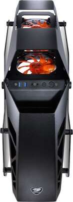 Корпус COUGAR Conquer, разноцветный, ATX, Без БП (385LMR0.0006)