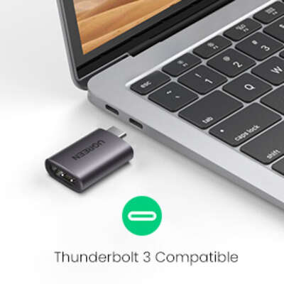 Адаптер UGREEN US320 (70450) USB-C to HDMI Adapter. Цвет: серый космос