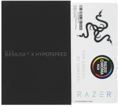 Игровая мышь беспроводная Razer Basilisk V3 X Hyperspeed, черный