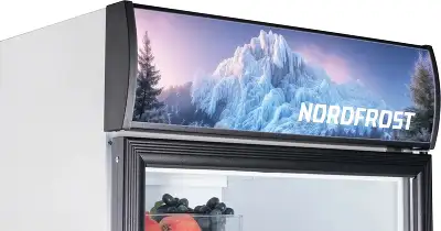 Холодильная витрина Nordfrost SC550G 1-нокамерн. белый/черный