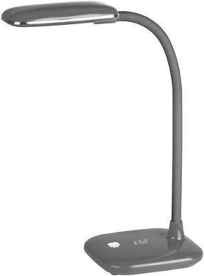 Светильник настольный ЭРА NLED-450-5W-GY серый