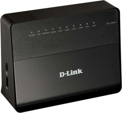 Маршрутизатор беспроводной D-Link DSL-2650U/RA/U1A ADSL