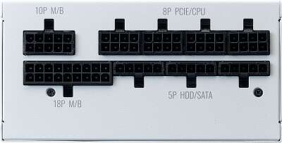 Блок питания 850Вт SFX CoolerMaster V850 SFX GOLD - WHITE EDITION