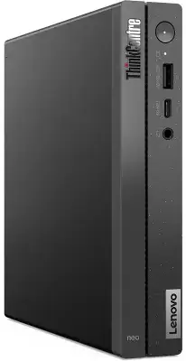 Неттоп Lenovo ThinkCentre Neo 50q Gen 4 i3 1215U (1.2) 16Gb SSD512Gb UHDG без ОС GbitEth WiFi BT 65W kb мышь клавиатура черный (12LN003LGP/16)