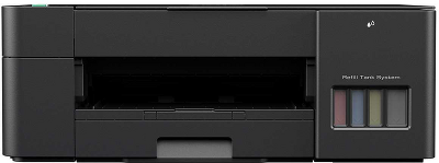 МФУ струйное Brother DCP-T220 Inkbenefit Plus (А4, цветное, принтер/копир/сканер, 16 стр/мин, 64Мб, 576 МГЦ, печать 1200х6000 dpi, USB 2.0, СНПЧ, комплект чернил)