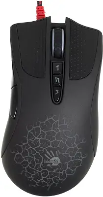 Мышь A4Tech Bloody AL90 Blazing черный лазерная 12000dpi USB3.0 8but (AL90 ACTIVATED)