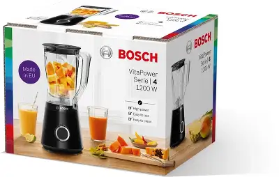 Блендер стационарный Bosch VitaPower Serie 4 MMB6141B 1200Вт черный