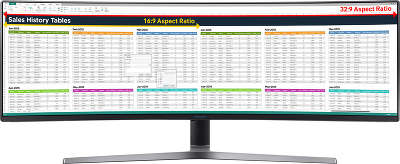 Монитор 49" Samsung C49HG90DMI черный VA