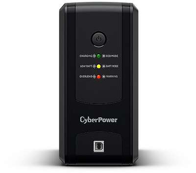 Источник бесперебойного питания (ИБП) CyberPower UT650EIG, Line-Interactive, 650VA/360W