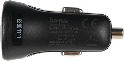Автомобильное зар./устр. Hama H-183231 19.5W 3A (QC) USB универсальное черный (00183231)