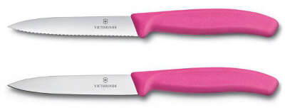 Набор ножей кухон. Victorinox Swiss Classic 6.7796.L5B компл.:2предм. розовый блистер