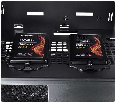Корпус Thermaltake Versa J25 TG RGB, черный, ATX, Без БП (CA-1L8-00M1WN-01)