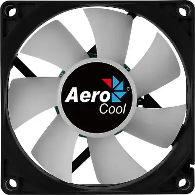 Вентилятор AeroCool Frost 8, 80мм, 1500rpm, 28.3 дБ, 3pin+Molex, 1шт, FRGB