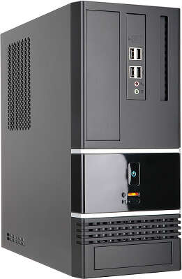 Корпус In-Win BK623BL, черный, mATX, 400W (6132049)