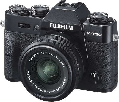 Цифровая фотокамера Fujifilm X-T30 Black kit (XC 15-45 f/3.5-5.6 OIS PZ)