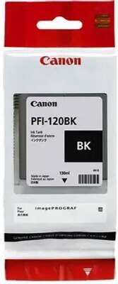 Canon PFI-120BK 2885C001  Картридж для  TM-200/TM-205/TM-300/TM-305, 130 мл. чёрный 