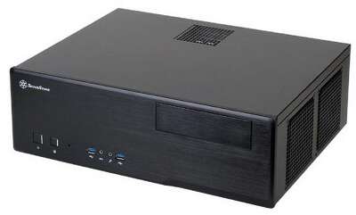 Корпус Silverstone SST-GD05B-USB3.0 USB 3.0 Grandia HTPC Micro ATX Computer Case, Silent High Airflow Performance, black