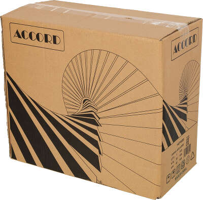 Корпус ACCORD ACC-CL292B, черный, ATX, Без БП (ACC-CL292B)
