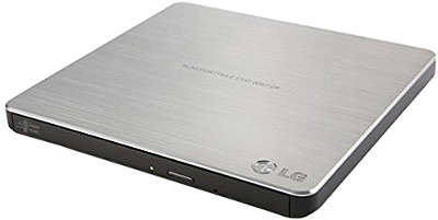 Привод DVD±RW LG Slim Silver внешний USB2.0 GP60NS60