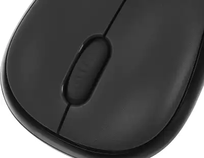 Мышь Logitech Silent M220 темно-серый/черный оптическая 1000dpi silent беспров. USB 2but (910-004895)