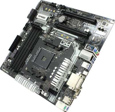 Материнская плата mATX LGAAM4 ASRock A320M Pro4