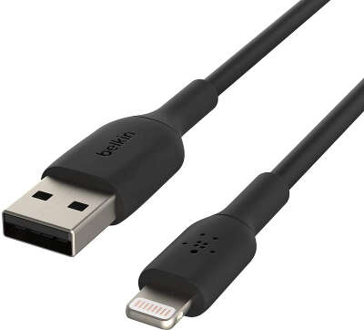 Кабель Belkin Boost Charge USB to Lightning, 1 м, Black [CAA001bt1MBK]