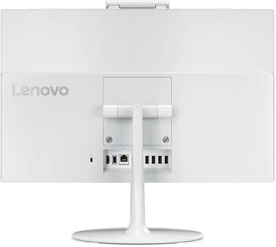 Моноблок Lenovo V410z 21.5" FHD i3-7100T/4/500/WF/Cam/Kb+Mouse/W10Pro, белый
