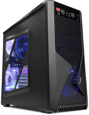 Корпус ZALMAN Z9 PLUS чёрный (без б,п) midiATX 2.03