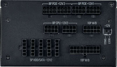 Блок питания 1кВт ATX CoolerMaster V1000, 135 мм, 80 Plus Platinum