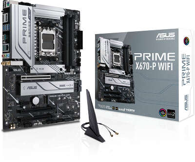 Материнская плата ATX LGAAM5 ASUS PRIME X670-P WIFI