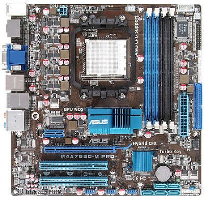 Мат. плата AMD 64 ASUS M4A785D-M Pro